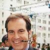 Jim Nantz, taken by me outside outdoor set of