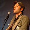 Mat Kearney in concert at an event called "Campus Harvest ".