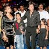 Indian actor Shah Rukh Khan with family at premiere of Drona