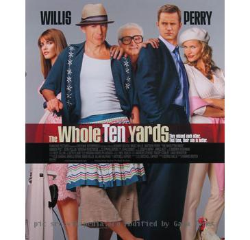 Movie poster for the movie "The Whole Ten Yards" under fair use.