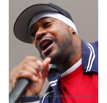 Ghostface Killah, cropped from larger photo