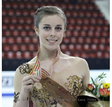 Ashley Wagner (USA) at the 2009 World Juniors.