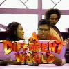 Title screen from A Different World (TV series from the United States)