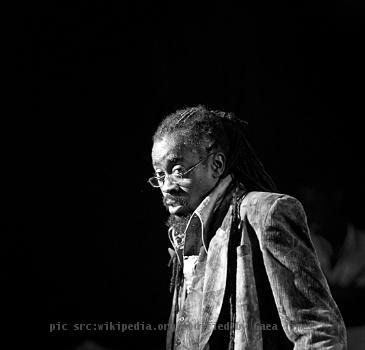 Beenie Man performing on August 10, 2008.