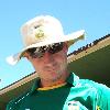 Dale Steyn at a training session at the Adelaide Oval