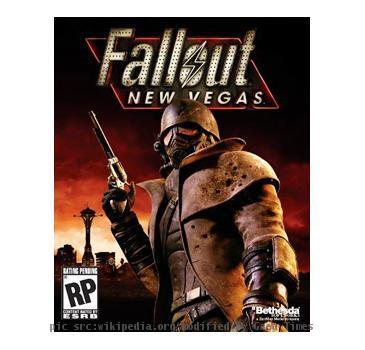 The North American boxart for Fallout New Vegas.