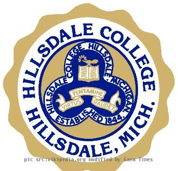 Seal of Hillsdale College, Hillsdale, Michigan