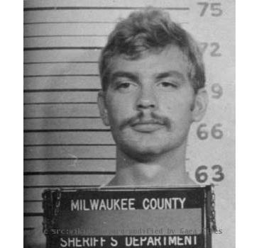 Mugshot of Jeffrey Dahmer