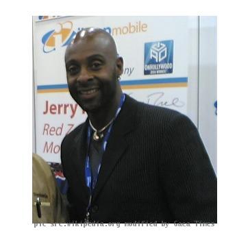 NFL legend Jerry Rice at CTIA Wireless in Las Vegas.