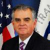 Official portrait of United States Secretary of Department of Transportation Ray LaHood.