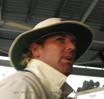 Shane Warne. At the WACA gound on 15/10/2006