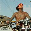 Travis Barker with DJAM at the TMobile Block Party in Columbia, SC on September 19th, 2008, the show before the plane crash.