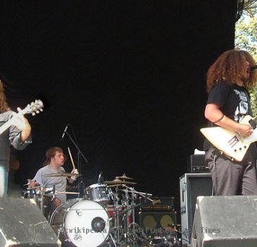 Coheed and Cambria live at NYC Central park in 2005