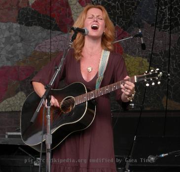 Allison Moorer performs at Bumbershoot, a music and arts festival held every Labor Day at Seattle Center, Seattle, Washington.