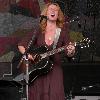 Allison Moorer performs at Bumbershoot, a music and arts festival held every Labor Day at Seattle Center, Seattle, Washington.