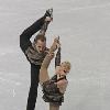 Caydee Denney & Jeremy Barrett (USA) at the 2009 Four Continents Championships.