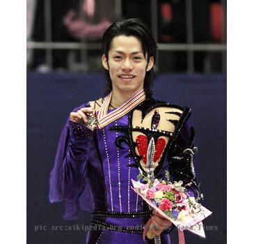 Daisuke Takahashi during the men