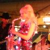 This is a photo that I took of Mindi Abair on January 24, 2008  at a concert.on the Holland America ship Westdam