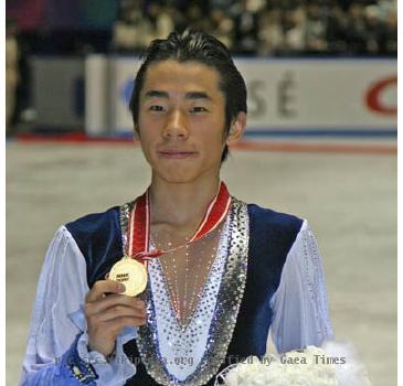 Nobunari Oda(JPN) at the 2008 NHK Trophy.