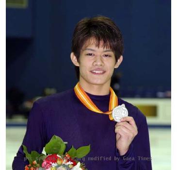 Takahiko Kozuka during the men