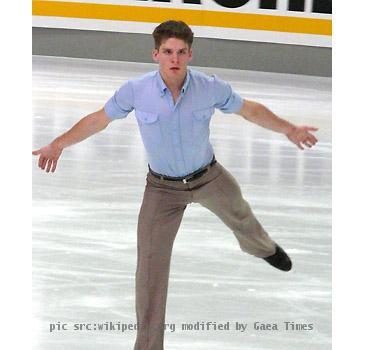 Vaughn Chipeur during his free skate at the 2007 Nebelhorn Trophy.