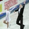 Tatiana Voloshar and Stanislav Morozov (UKR) at the free program of the European Championships 2007 in Warsaw