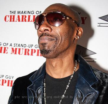 Charlie Murphy at an event to promote his book