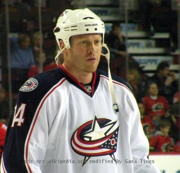 Columbus Blue Jackets forward Raffi Torres