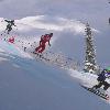 Ski Cross World Cup at Les Contamines-Montjoie