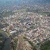 Aerial view of Adelaide, South Australia.