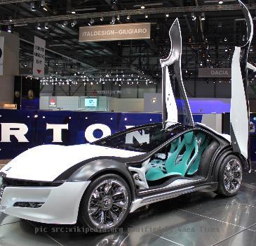 Alfa Romeo Pandion concept car by Bertone at the 2010 Geneva Motor Show