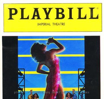 Dreamgirls 2nd Playbill cover from 1982.