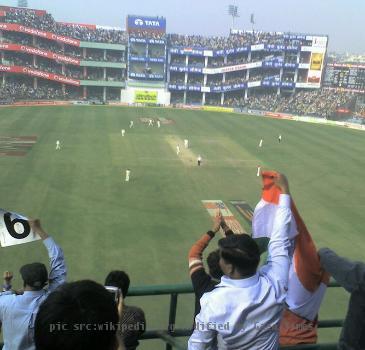 Stadium End of DDCA Ground