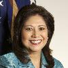 Official portrait of Secretary of Labor Hilda Solis.