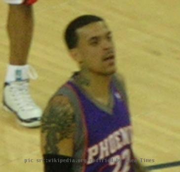Phoenix Suns small forward Matt Barnes at a road game against the Golden State Warriors.  The Suns won 154-130.