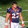 Peyton Hillis, a player on the Denver Broncos American football team.