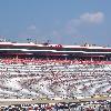 Picture of the frontstrech grandstand at Bristol Motor Speedway on August 25, 2006 before the Food City 250. Picture was taken by myself with a KODAK Easyshare CX7530.