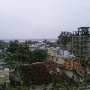 The picture is of the Bhadrachalam village. The photograph has been taken from the top of the Bhadrachalam temple.