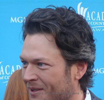 Blake Shelton at the 45th Annual Academy of Country Music Awards.