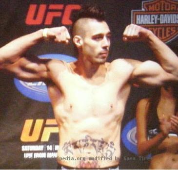 Dan Hardy at UFC 105 Weigh Ins