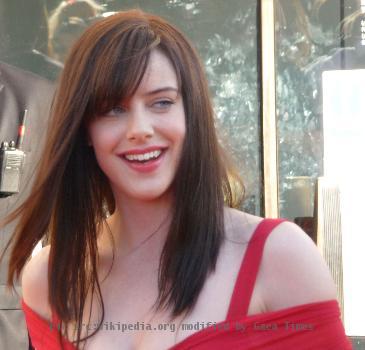 British actress Michelle Ryan at the 2009 BAFTA award ceremony in London.