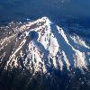 Aerial photo of Mount Shasta