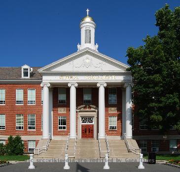 Seina Front Photo - Siena Hall, on the campus of Siena College