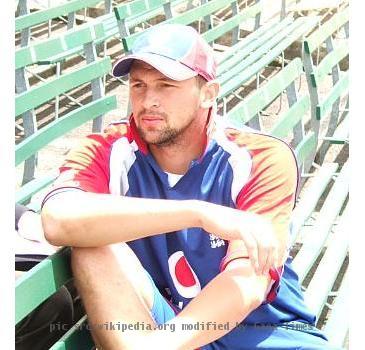 Steve Harmison at Adelaide Oval