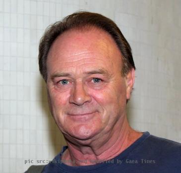 Image of actor Christopher Cazenove taken on 8th September 2009 outside the Theatre Royal, Nottingham where he was appearing in the play "The Grass is Greener".