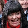 Dawn French at the "Make Poverty History" march