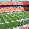 The interior of Dolphin Stadium