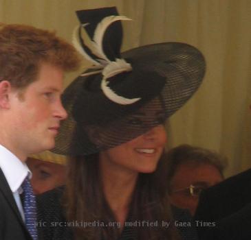 Kate Middleton at the Garter Procession (with Prince Harry)