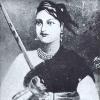 Portrait of Lakshmibai, the Ranee of Jhansi, (c. 1850s).