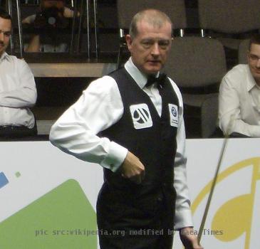 Steve Davis on the Warsaw Snooker Tour